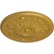Ekena Millwork Legacy Acanthus Ceiling Medallion (Fits Canopies up to 3 1/2"), 12 3/4"OD x 7/8"P, Iridescent Gold CM12LEIGS - alternate 4